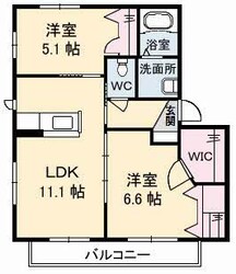 ダイヤメゾン B棟の物件間取画像